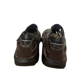 Josef Seibel Brown leather sandals size 45 chart at very last photo for us size Josef Seibel | Shoes | Josef Seibel Brown Leather Sandals  main image 4